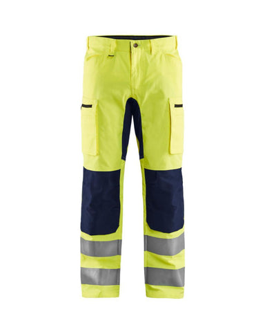 Servicebukse 4X Blåkläder 1585 HiVis kl.2