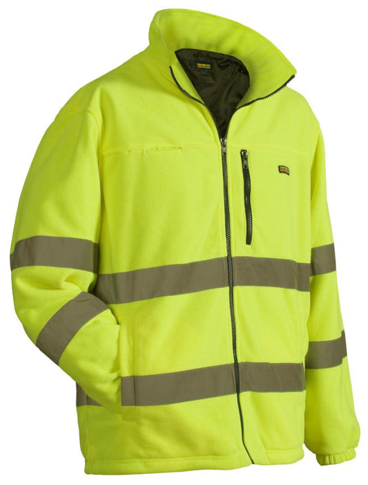 Fleecejakke Blåkläder 4853 HiVis
