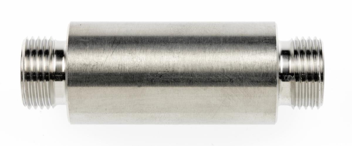 Skottgjennomgang rett sveisbar ESV, rustfritt