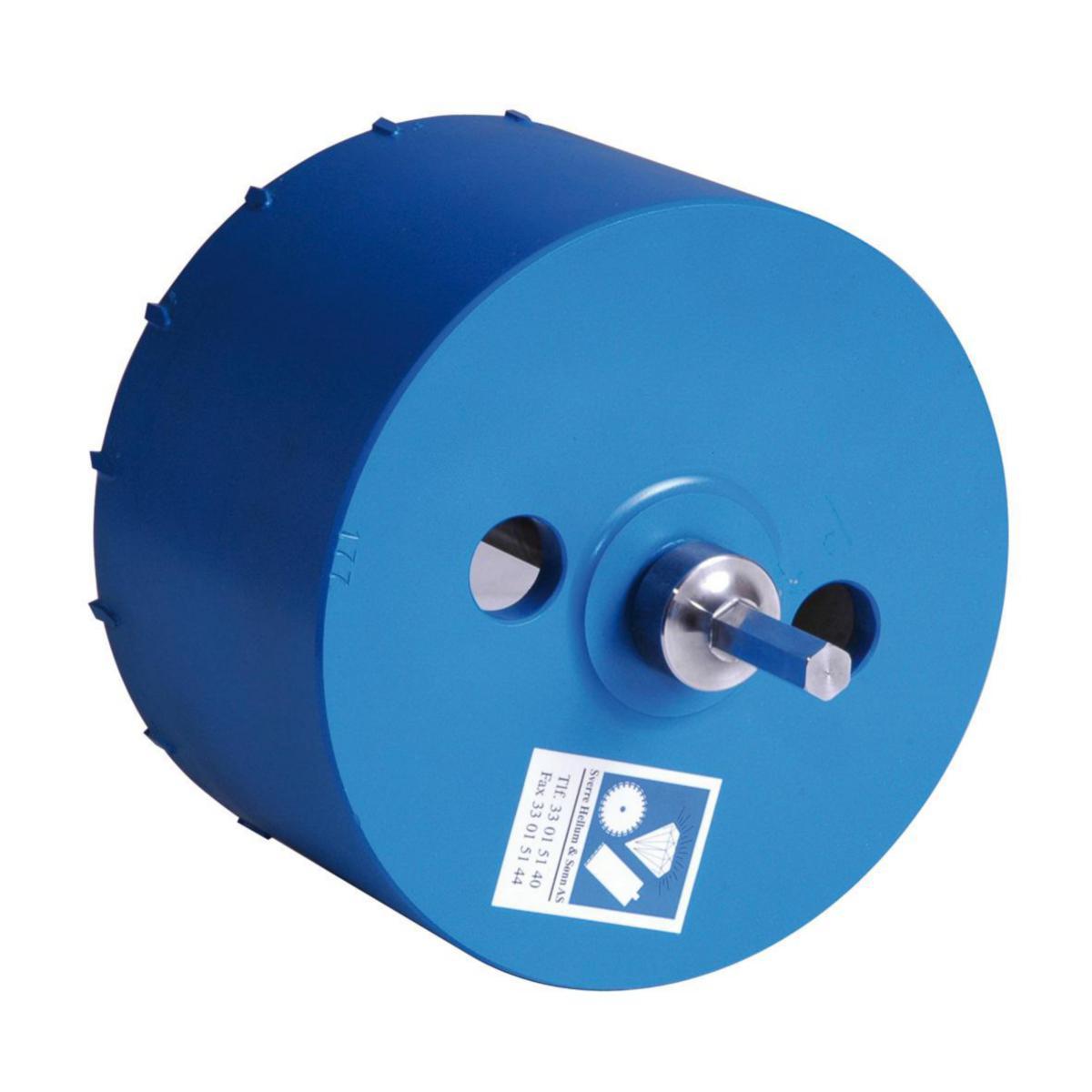 Bor Polva for plastrør, blå - Pipelife