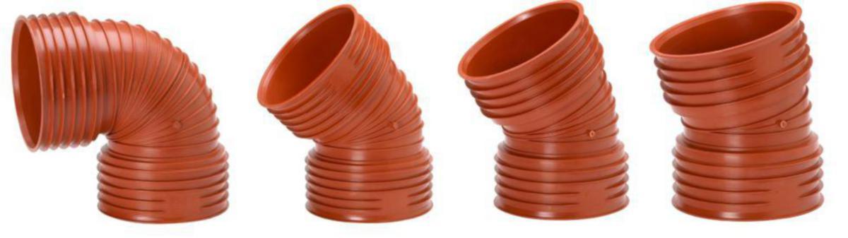 IQ Bend 15° Uponor for overvannsrør