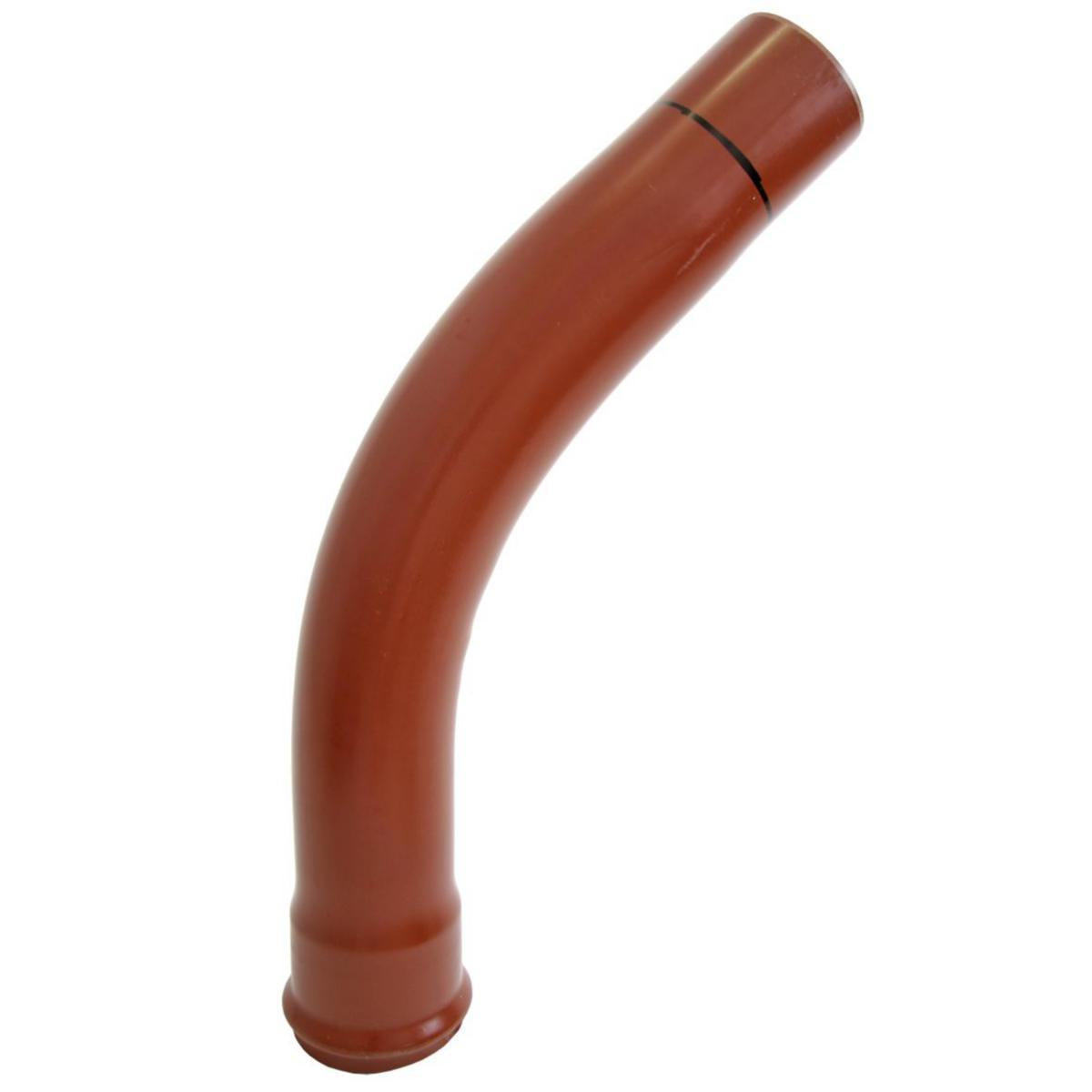 Bend langt m/powerlock pakn., rødbrun PVC, Pipelife