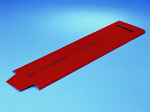 Kabeldekkplate med knekt kant og lås, Wavin