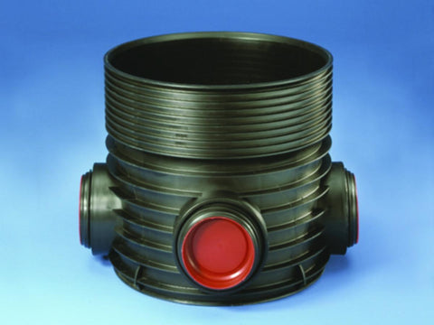 Inspeksjonskum T2, 600 kråkefot/dobbelgren Tegra - Wavin