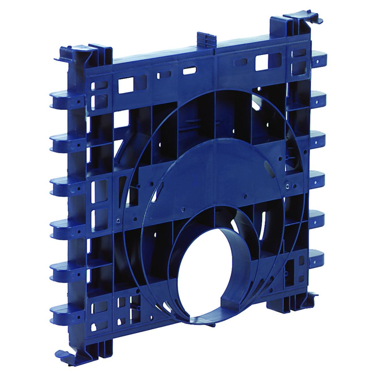 Q-Bic Tilkoblingsplate f/overvannskassett Wavin