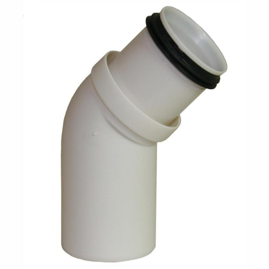 Bend 45° hvit, Smartline