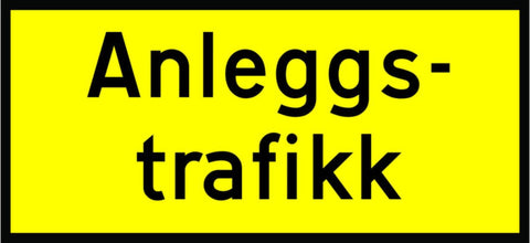 Skilt anleggstrafikk, nr. 808.713 - a-collection