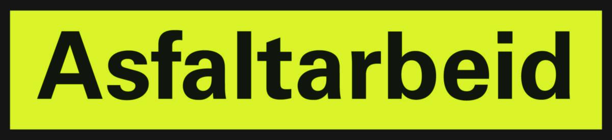 Skilt asfaltarbeid, nr. 808.712 - a-collection