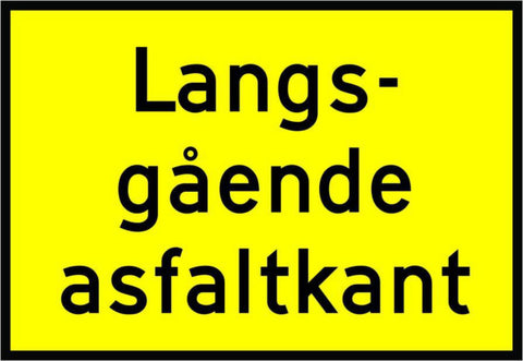 Skilt asfaltkant, nr. 808.723 - a-collection