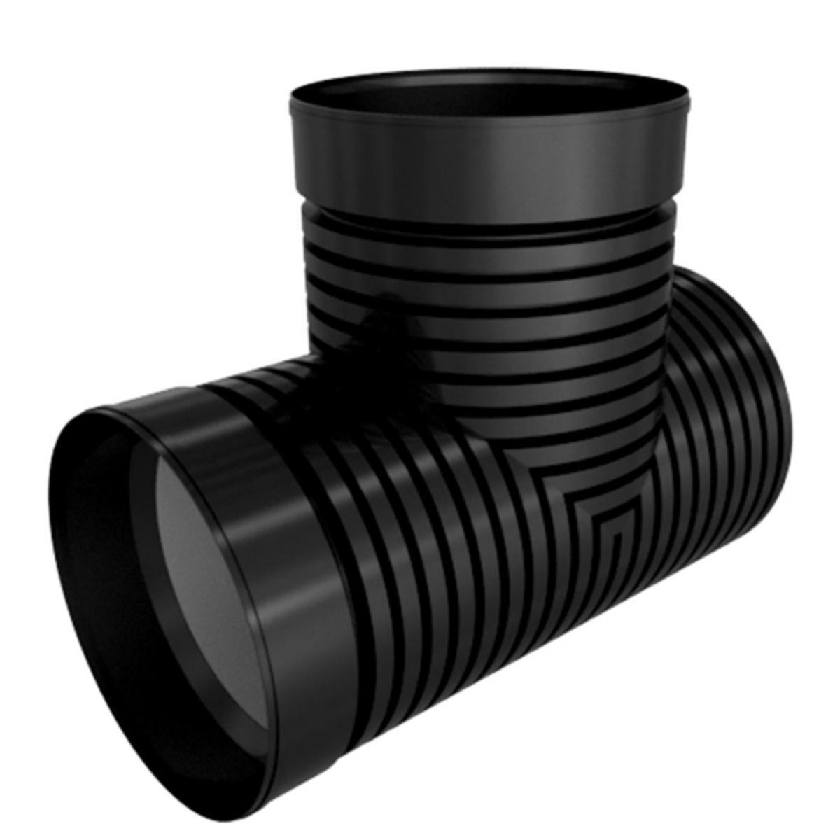 Inspeksjonskum T1, rettløp Pragma Infra f/400 stigerør - Pipelife