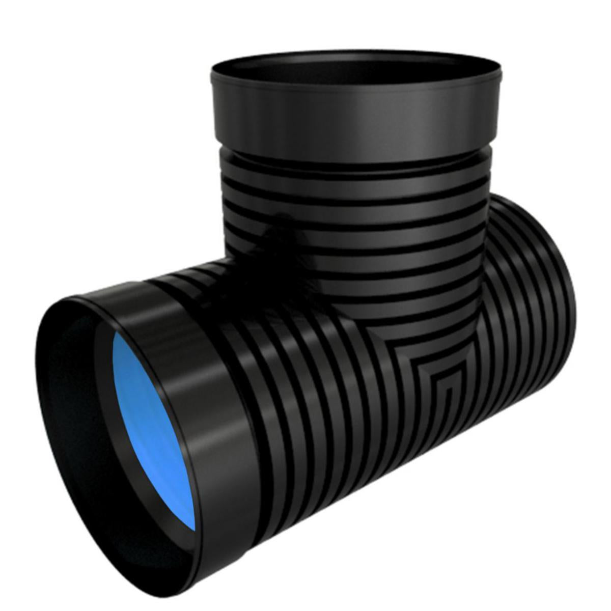 Inspeksjonskum T1, rettløp Pragma Infra f/400 stigerør - Pipelife