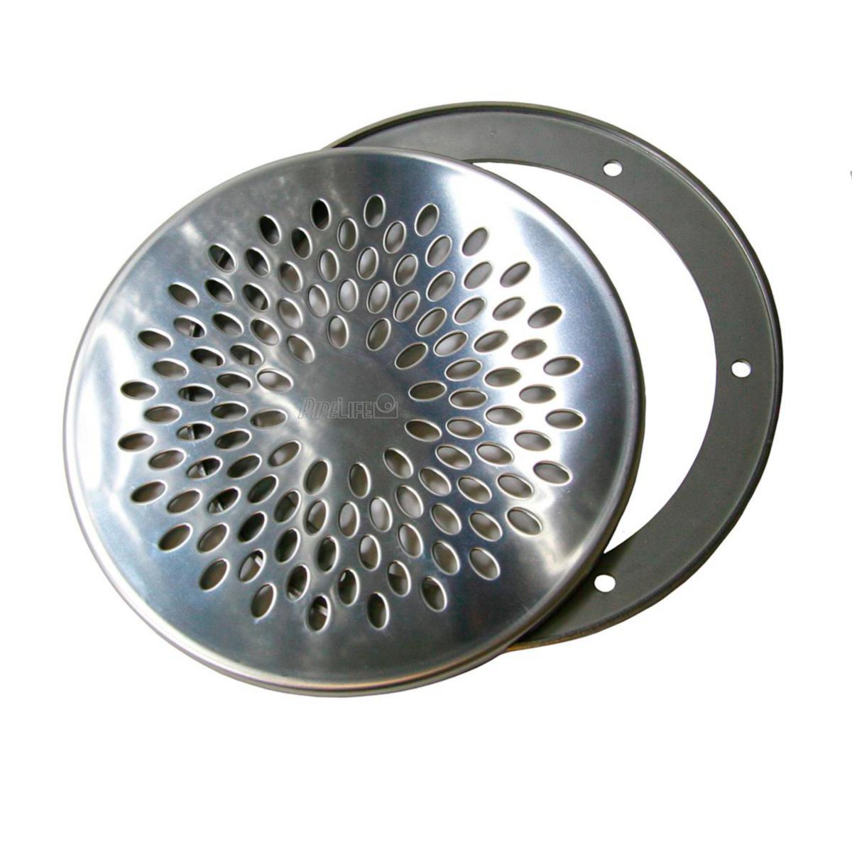 Pili stålrist med klemring/pakning - Pipelife