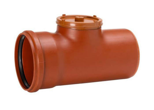 Stakerør med rund luke, Uponor