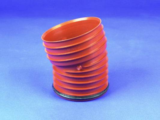 RIB PP Bend 15° m/2 muffer, Wavin