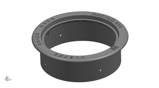 Flytende ramme 630 for Pipelife, Ulefos