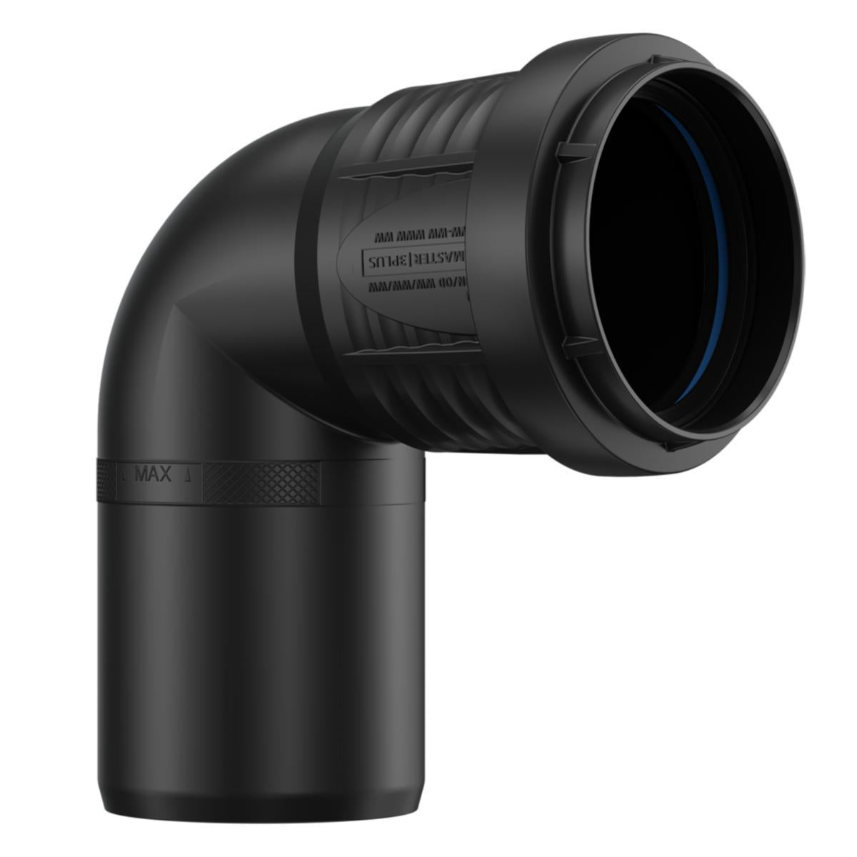 Bend 87,5° med en muffe PP, Master3Plus - Pipelife