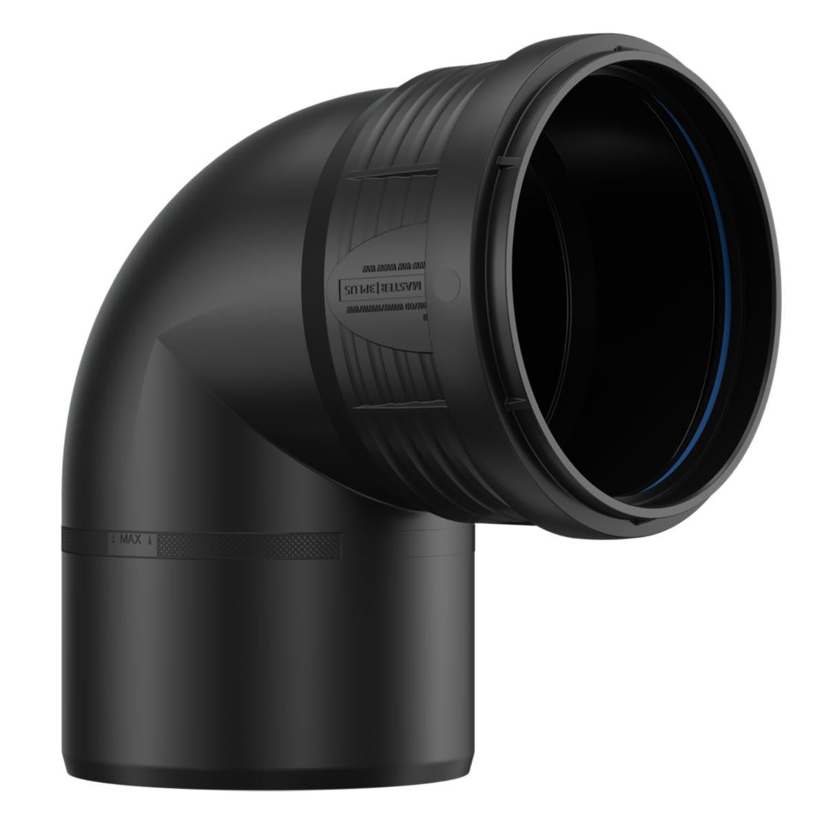 Bend 87,5° med en muffe PP, Master3Plus - Pipelife