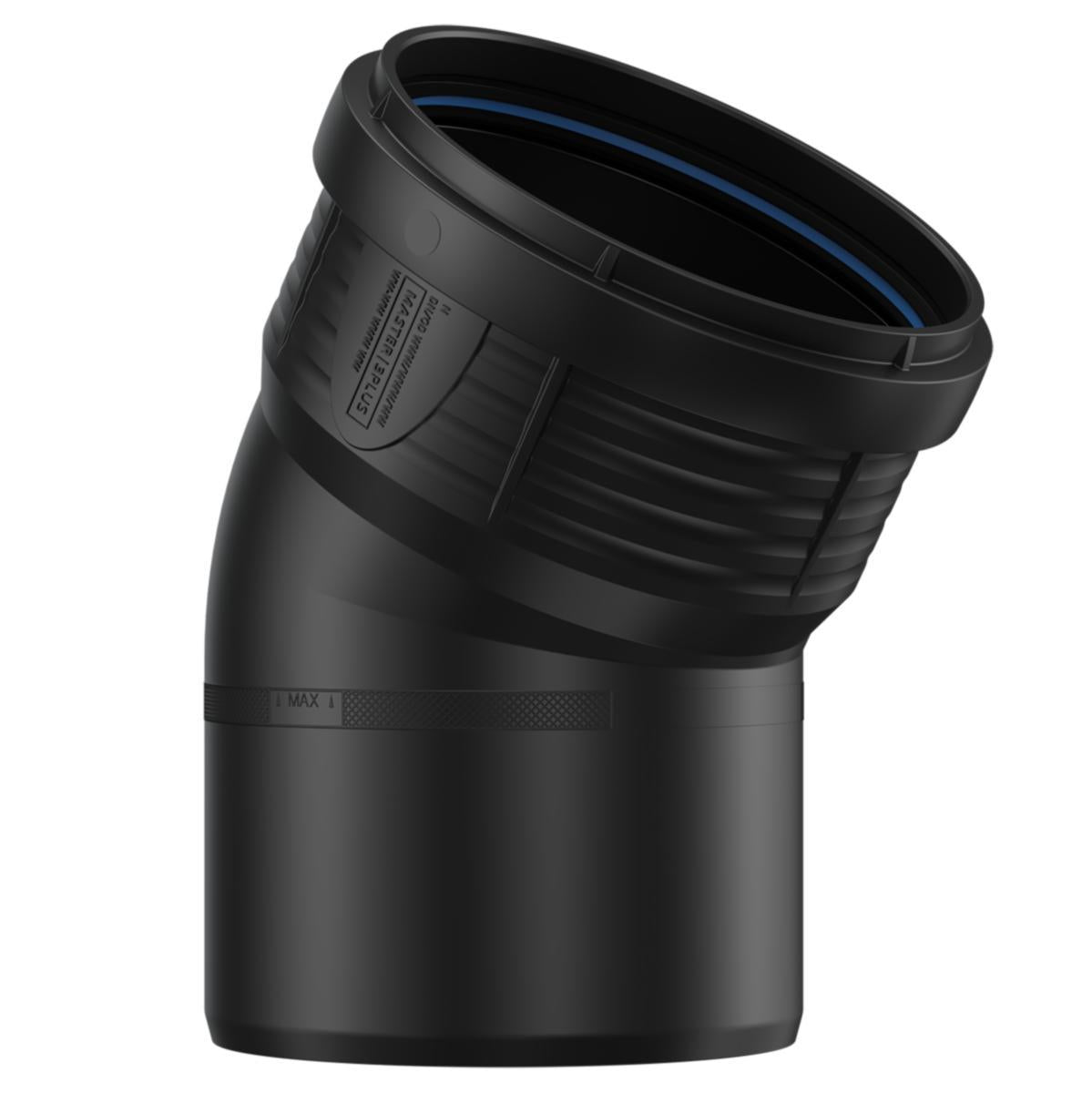 Bend 30° med en muffe PP, Master3Plus - Pipelife