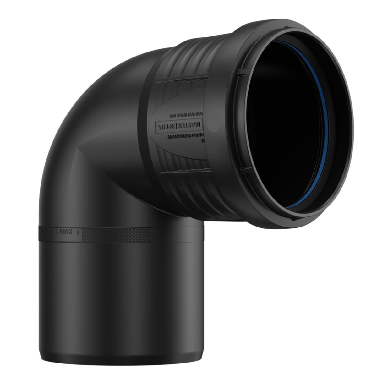 Bend 87,5° med en muffe PP, Master3Plus - Pipelife