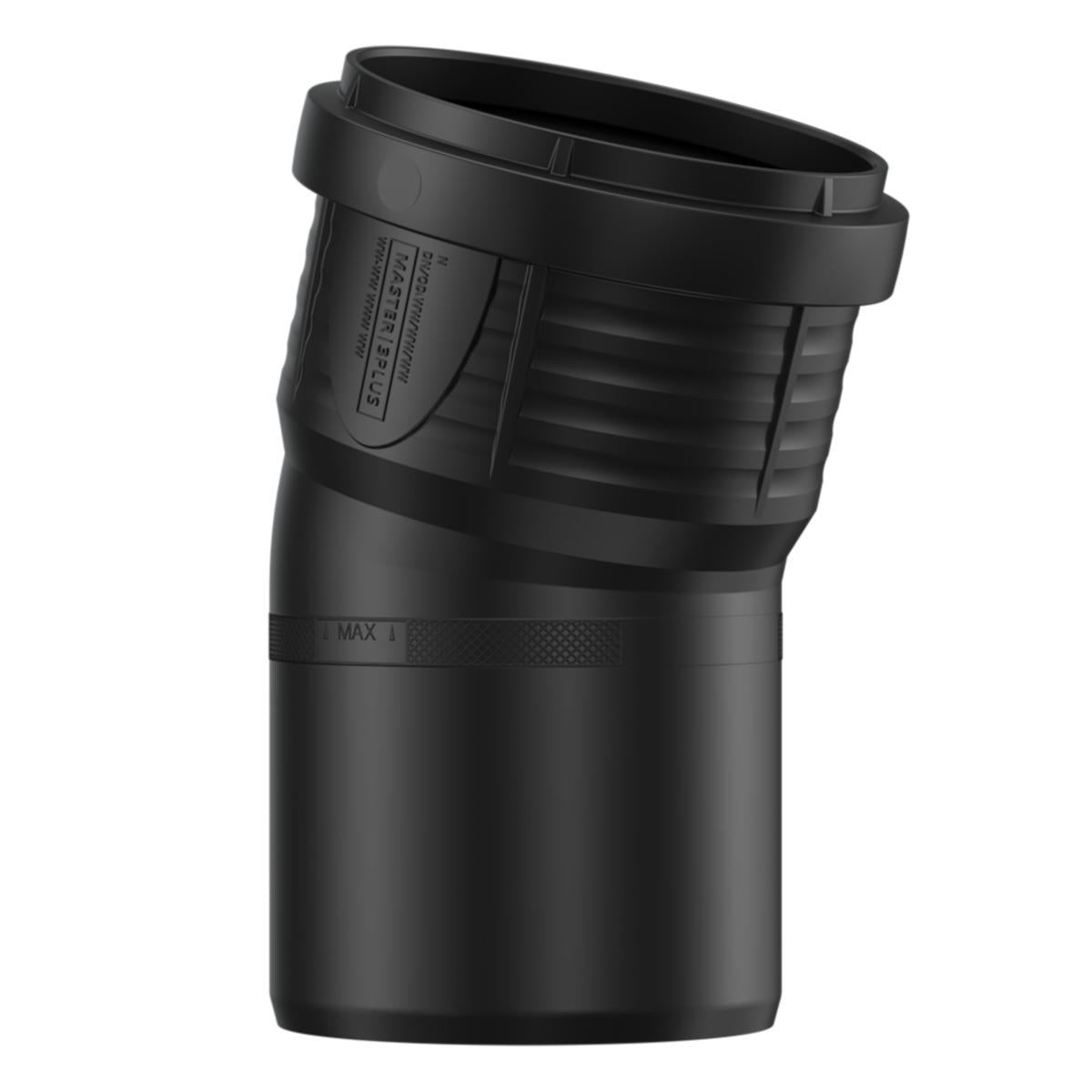 Bend 15° med en muffe PP, Master3Plus - Pipelife