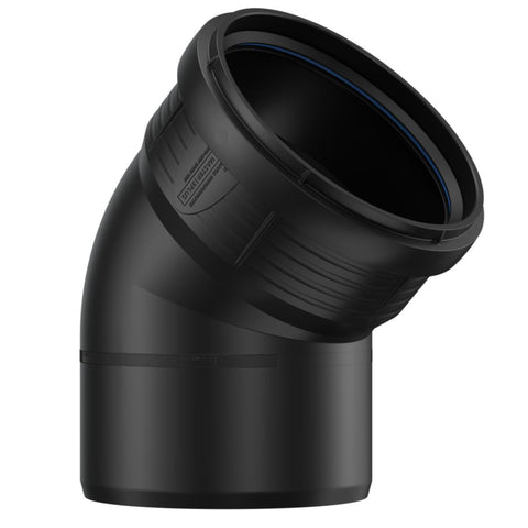 Bend 45° med en muffe PP, Master3Plus - Pipelife