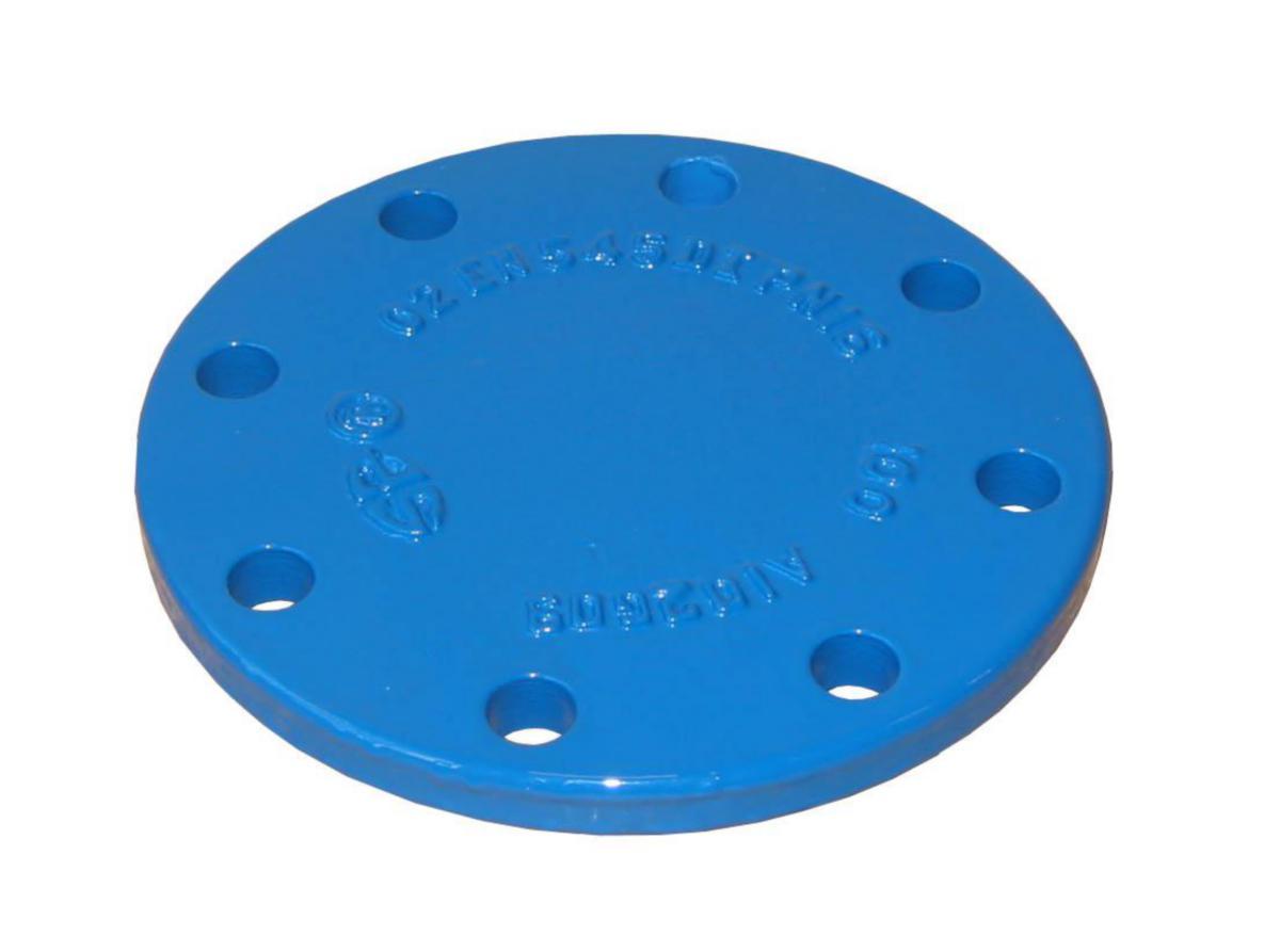 Blindflens Duktilt PN10, Ulefos
