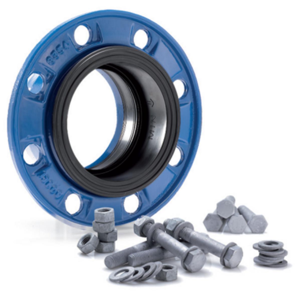 Spareflenspakke for PVC rør - AVK