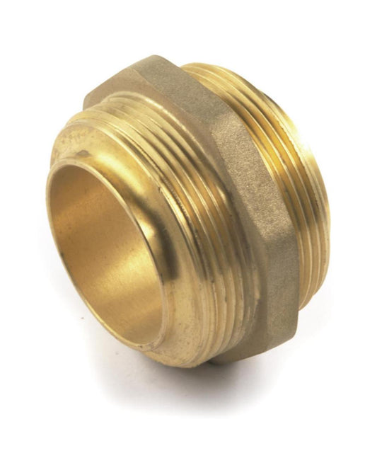 Dobbelnippel messing type 144, Isiflo