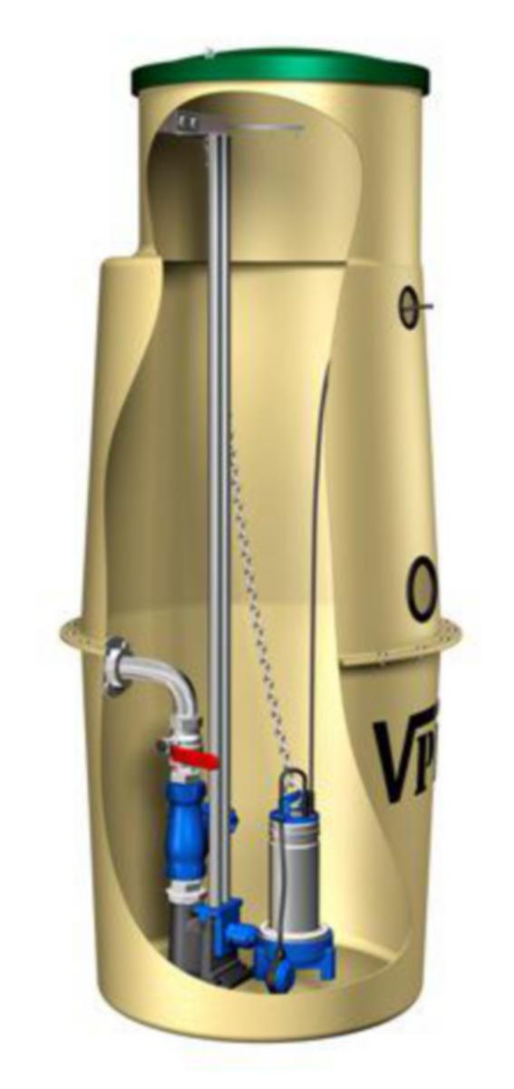 Pumpestasjon Kompus type 08-1