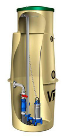 Pumpestasjon Kompus type 08-1