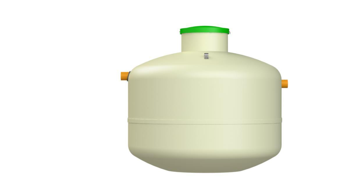 Slamavskiller stående Baga, Kingspan - Vestfold Plastindustri