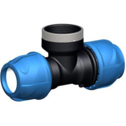 iJOINT T-rør m/innvendig gjenge, PP PN16 - Georg Fischer