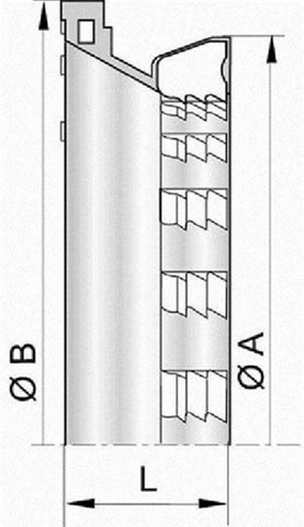 Låsering for støpejernsrør Universal VI - PAM