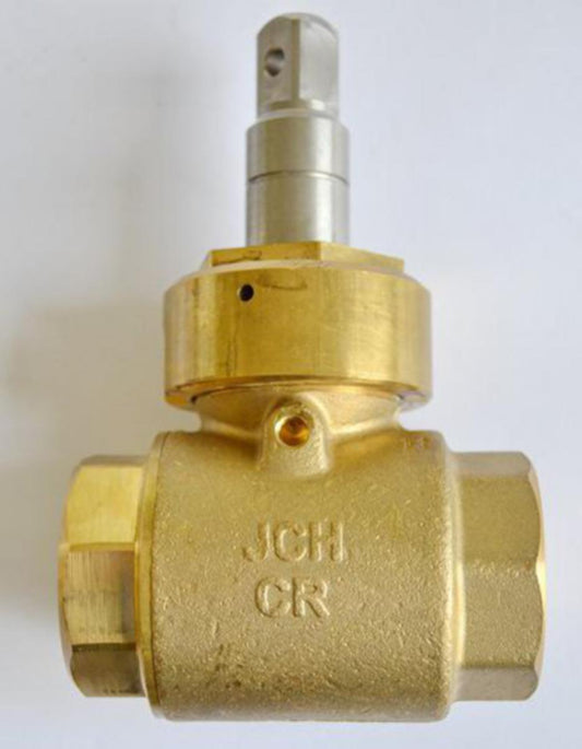Kuleventil messing JCH, m/innv.gj. Drenering - AVK