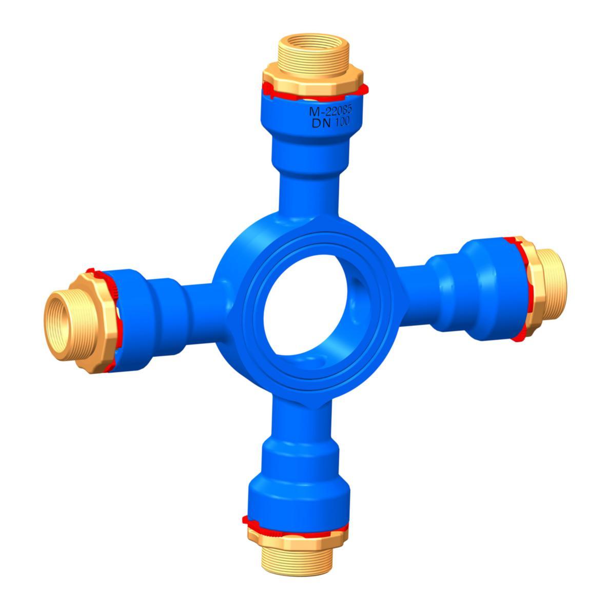 Mellomring m/Esco Lock S-1440-4 - Ulefos