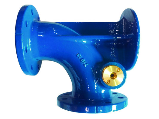 Fotbend med avtapping Serie 09 E27/00 AVK