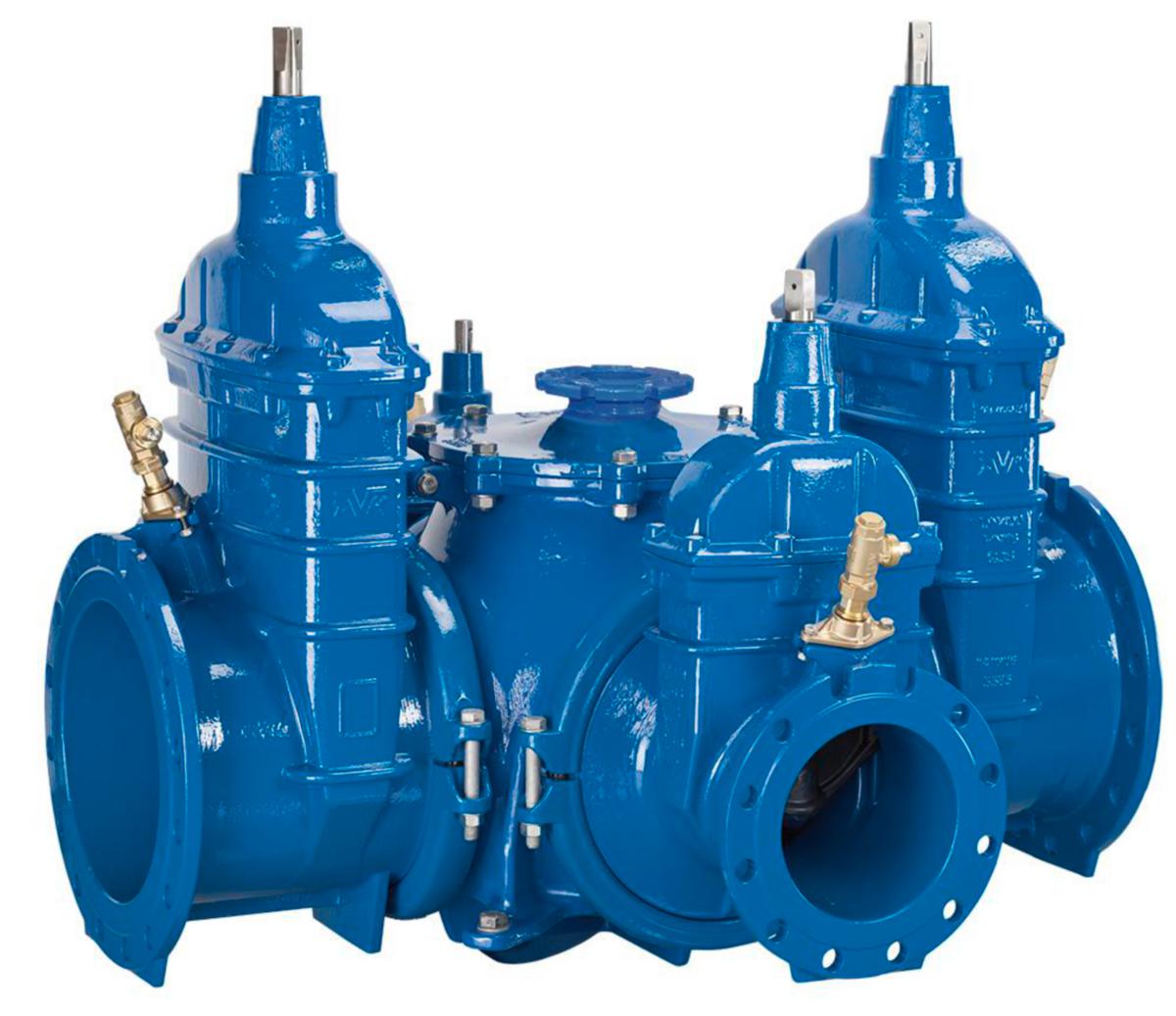 Combi kryss Fleksibelt m/serviceventiler, PN10, AVK