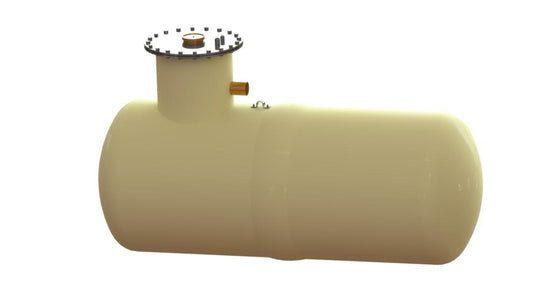 Samletank liggende, trykktest Kingspan - Vestfold Plastindustri