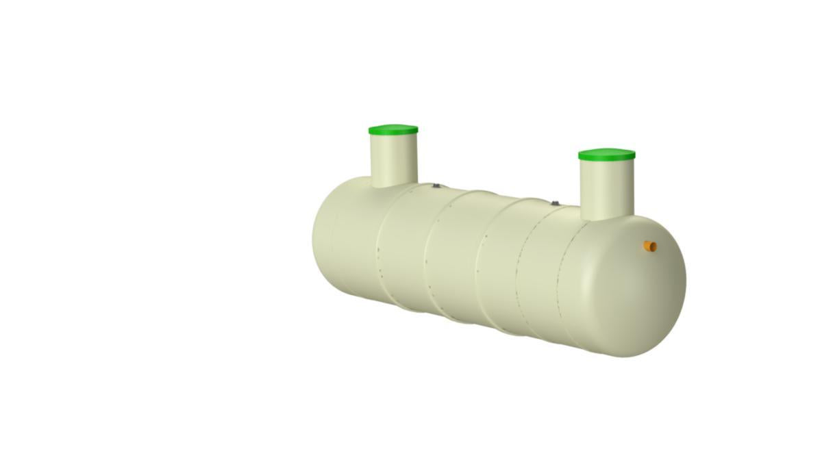 Slamavskiller liggende SLL4, Kingspan - Vestfold Plastindustri