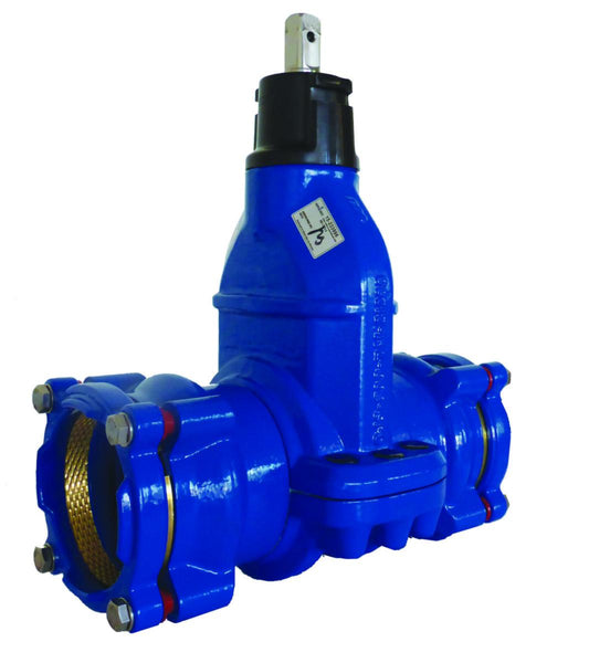 Sluseventil AQ-719-111 m/ Grip muffe Aquosus - Ulefos