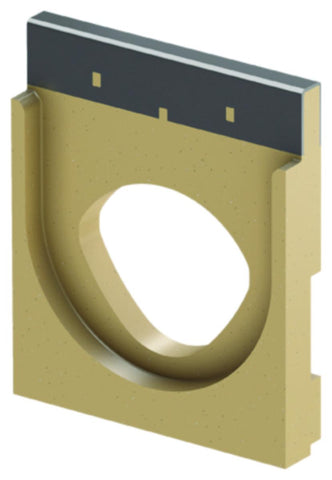 ACO Multiline adapter V100 m/hull, galvanisert kant