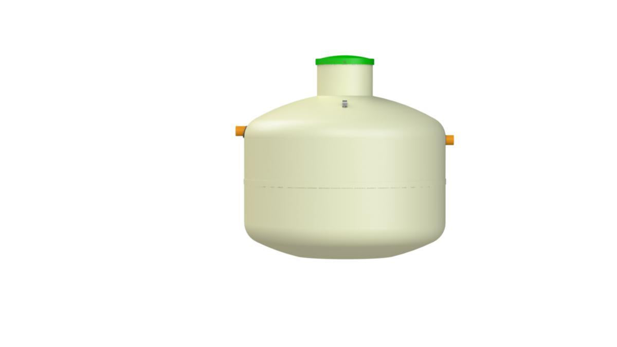 Slamavskiller stående Baga, Kingspan - Vestfold Plastindustri