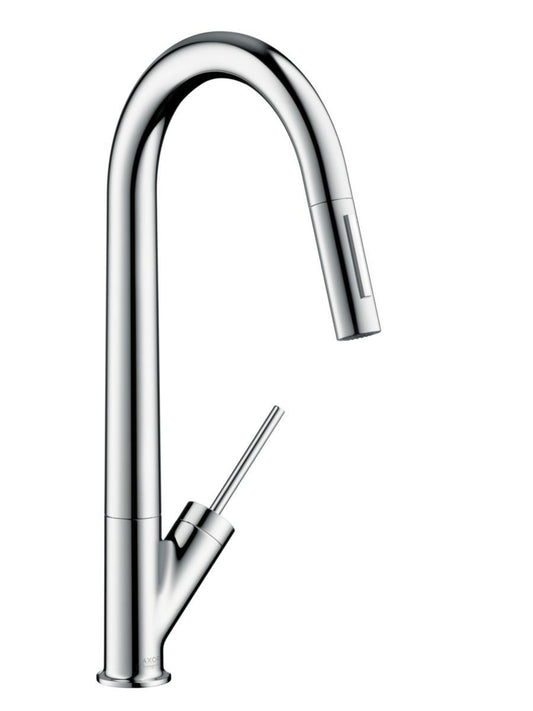 Kjøkkenbatteri Axor Starck med uttrekkbar tut - Hansgrohe