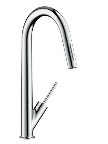 Kjøkkenbatteri Axor Starck med uttrekkbar tut - Hansgrohe