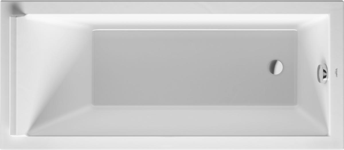 Badekar for innbygning eller panel, Starck - Duravit