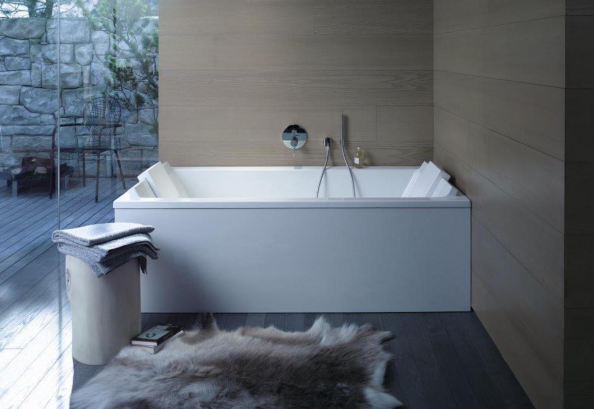 Badekar for innbygning eller panel, Starck - Duravit
