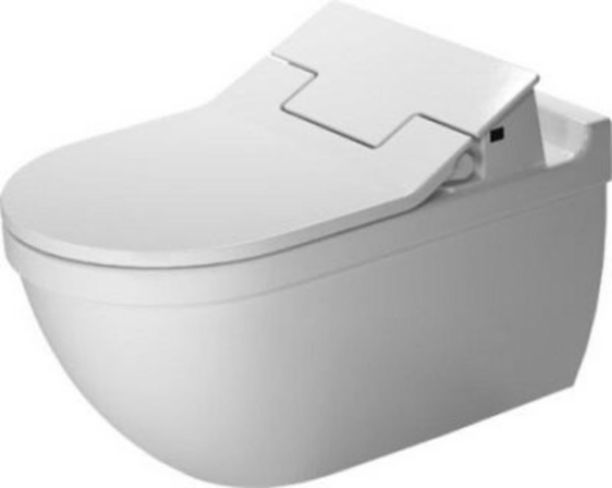 Veggskål Starck 3 f/sensowash sete, Duravit