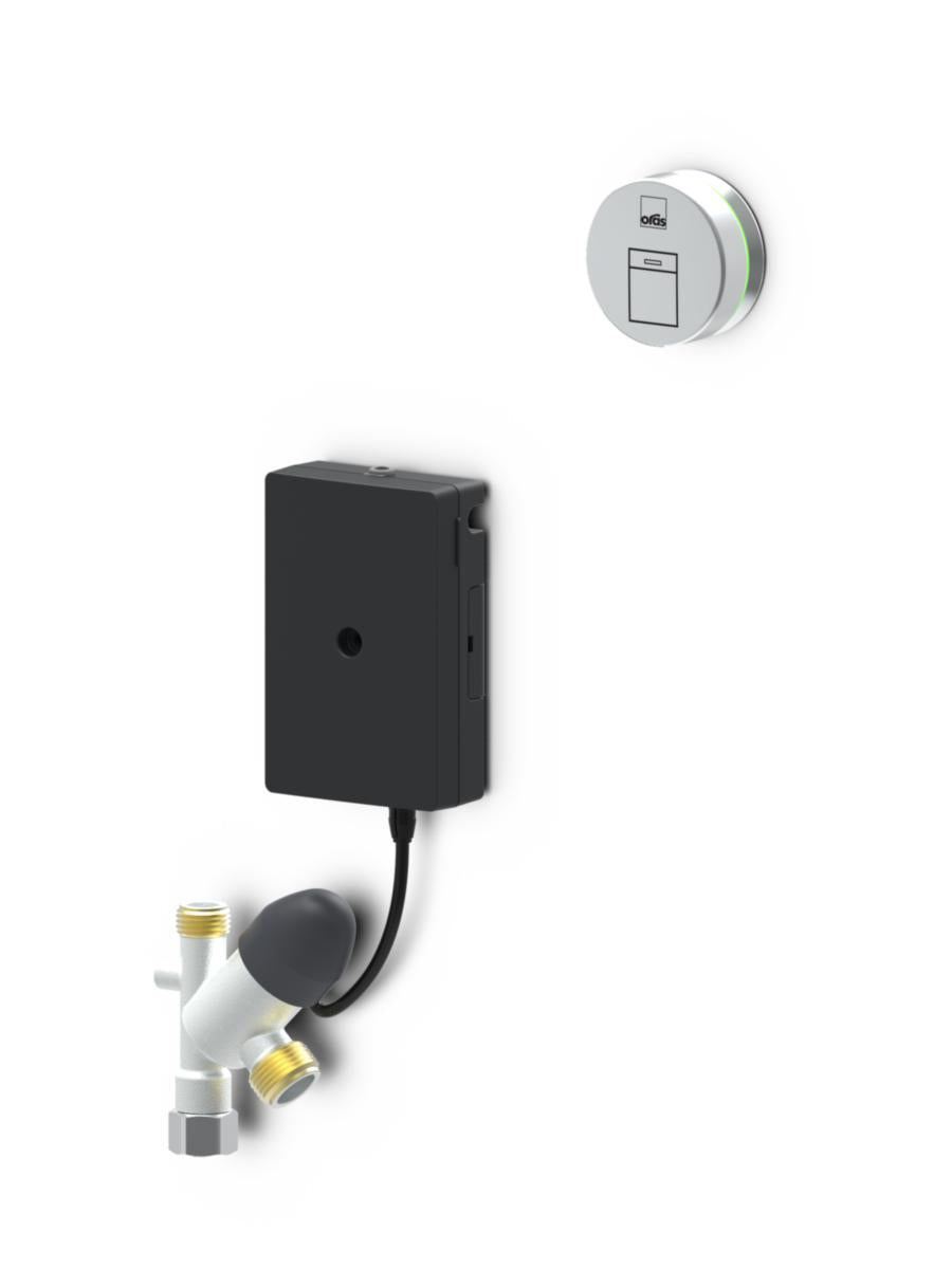 Avstegningsventil for oppvaskmaskin, Optima Smart batteri, Oras