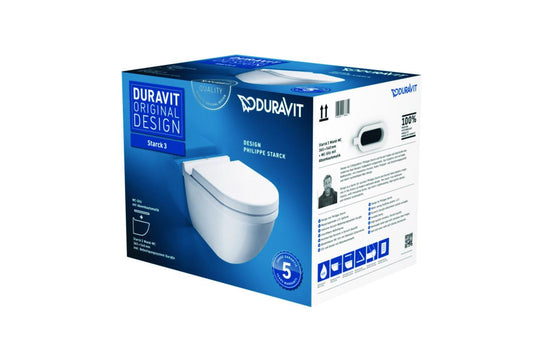 Veggskål Starck 3 sampakke, Duravit