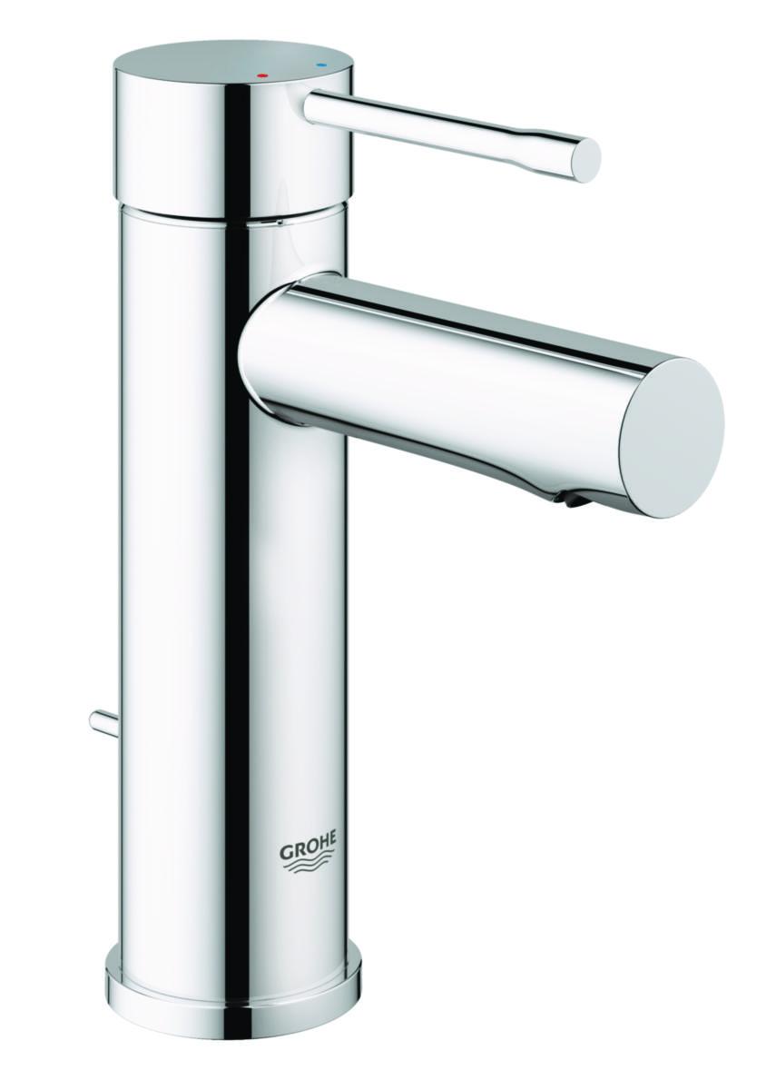 Servantbatteri Essence S med rett tut og oppløft, Grohe
